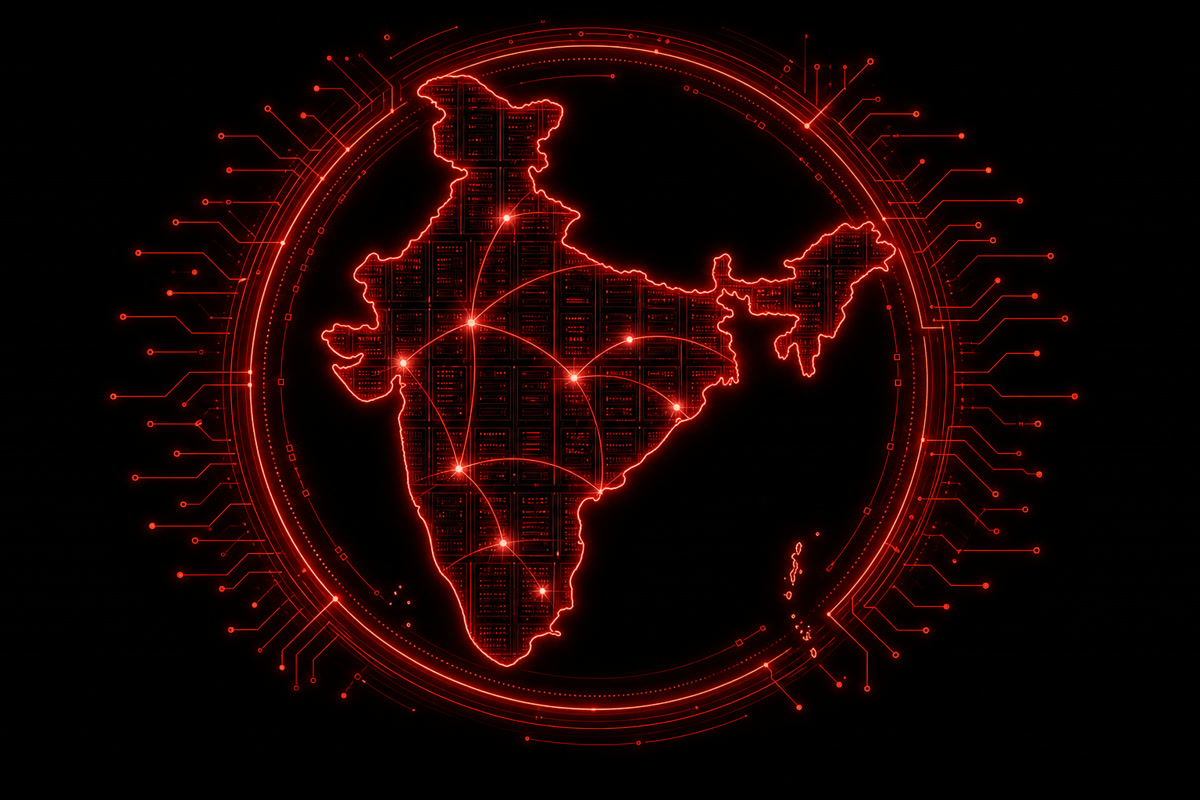 India data localisation infrastructure illustration