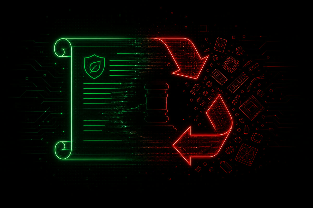 E-waste regulations and compliance