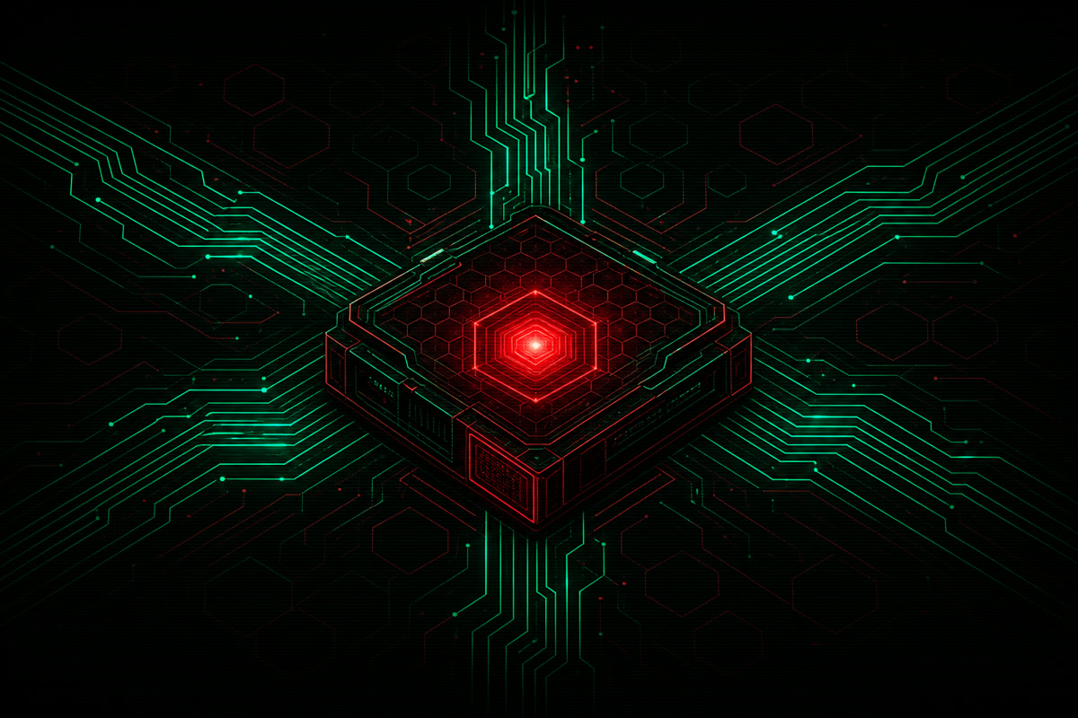 NVIDIA GPU compute node illustration