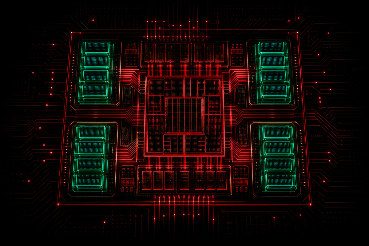 NVIDIA H200 GPU die architecture