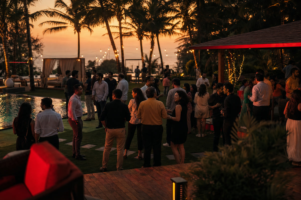 Sheeltron team gathering at Club Cabana